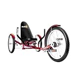 Mobo Triton Pro-The Ultimate Mobo Three Wheeled Cruiser - Red
