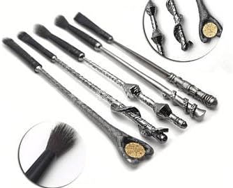 Storybook Slitherin Wizard magical wand makeup brushes