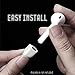 FONY Airpods Magnetic Strap Anti-Lost Airpods Cord Sport String Silicone Leash Cable Connector – Airpods Accessories for Airpods Pro/2/1 (White)