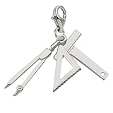 Rembrandt Charms Drafting Tools Charm with Lobster