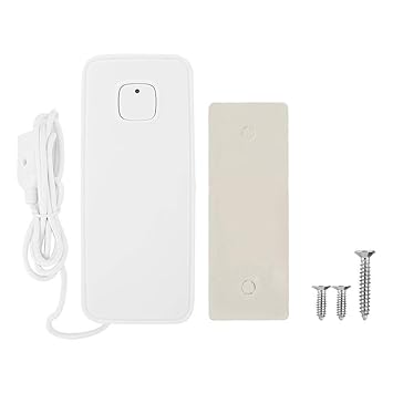 Amazon.com: Detector de fugas de agua con alarma inalámbrica ...