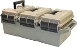 MTM Case-Gard AC3 50 Caliber 3 Can Ammo Crate - Dark Earth