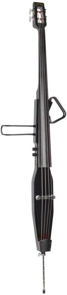 Lucky Penny EDB-MBK Metallic Black 3/4 Electric Upright Double Bass w/Gig Bag