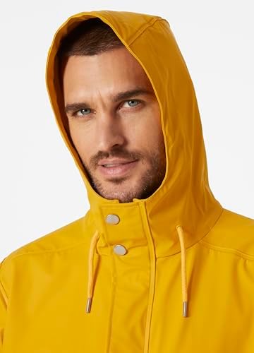 Hommes Imperméable mousse, Jaune Essentiel, L