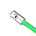 Green 50ft 1/4 inch 7000lbs Synthetic Winch Rope w/Rock Heat Guard Car SUV ATV UTV KFI Ramsey Truck