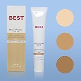 Best Tinted Moisturizer with SPF ~ MEDIUM Tinted Broad Spectrum SPF 20 Sunblock for Face ~ Non Comedogenic ~ Paraben and PABA Free ~ Moisturizer + Toner + UVA UVB Protection