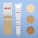 Best Tinted Moisturizer with SPF ~ MEDIUM Tinted Broad Spectrum SPF 20 Sunblock for Face ~ Non Comedogenic ~ Paraben and PABA Free ~ Moisturizer + Toner + UVA UVB Protection