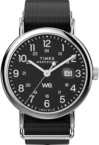 Amazon.com: Timex Unisex Weekender 38mm Watch – Silver-Tone Case