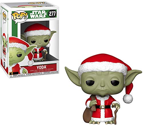 Funko Pop! Star Wars: Holiday - Santa Yoda Vinyl Figure (Includes Pop Box Protector Case) - //coolthings.us