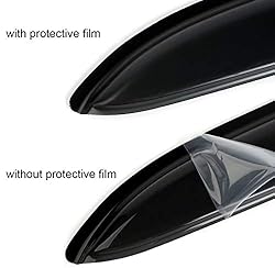 Puermto Side Window Wind Deflector, 2pcs