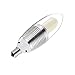 Bogao (5 Pack) LED Candelabra Bulb, 12W LED Candle Bulbs, 85-100 Watt Light Bulbs Equivalent, E12 Candelabra Base,1200 Lumens LED Lights,Torpedo Shape Warm White 3000K