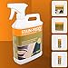 Dry Treat Sealer Stain-Proof Premium Impregnating Indoor & Outdoor, Quart - Concrete, Marble, Tile Grout, Stone, and Paver - Bundled with Moshify Spray Nozzle