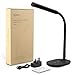 Aglaia Desk Lamp, Eye-Care Dimmable Reading Light 7W with USB Charging Port, 3-Level Dimmer with Touch Sensitive Control and Flexible Neck (Black)