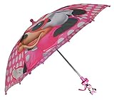 Disney Minnie Mouse Bowtique Girls Umrella - With 3d Handle