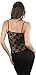 ToBeInStyle Women's All Over Lace Cami Top - Black - Large