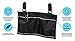 Lightweight Wheelchair and Walker Side Bag - Compact Carry Hands Free Front or Side Pouch for Electric or Manual Scooters, Rollators, and More - Storage Pocket with Attachment Loops