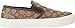 Coach Womens Cameron Low Top Slip On Fashion Sneakers, Tan, Size 8.0