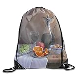 Fruit Food Gym Bag Gym Sack Bag Drawstring Backpack