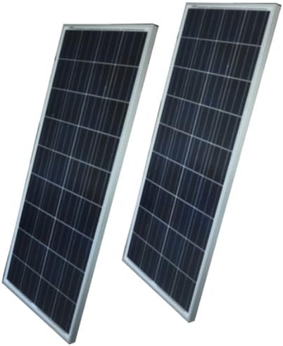 DMSOLAR DM 155w Monocrystalline Solar Panel (2 Pack)