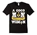 Mens Freemason - A GOOD MAN NEEDS A GOOD WOMAN OES T-Shirt Gift 3XL Black