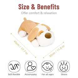 Niuniu Daddy 18" | 3 Pound Weighted Dog Stuffed
