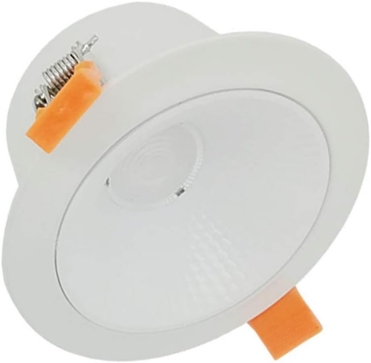 Popertr Dimmable COB LED Recessed Downlight CRI90 High Color Rendering Ceiling Lights 200mm/7.87inches Hole Pitch IP40 Waterproof LED Recessed Spotlights for Bathroom Kitchen (Color : 4000K-40W)