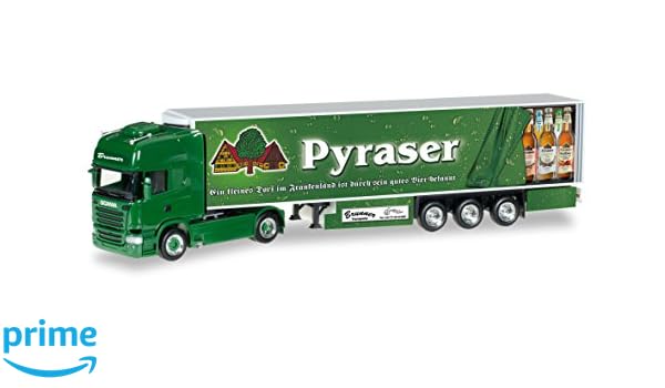 Herpa 306874 – Scania R TL Nevera maletín de sillín Tren Spedition ...