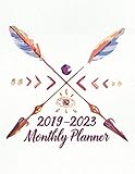 2019 - 2023 Monthly Planner: Boho Native Five Year Calendar Planner and Notebook 8.5x11 144 Pages by DoRight Planners