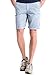 INFLATION Men's Flat Front Shorts Casual Classic Fit Cargo Shorts 100% Cotton Shorts with Pockets