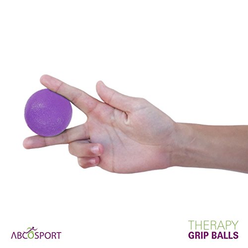 Therapy Grip Balls Relieves Stresses & Strengthen Your Fingers, Palm, Forearms, Wrist Hand