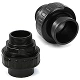 XtremepowerUS 2" npt x 2" Slip Fitting Quick Connector Replacement, Universal for Pool Pump, Set of 2