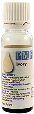 PME Natural Food Colouring Ivory 25 g