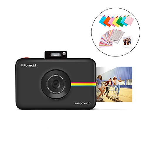 Polaroid SNAP Touch 2.0 - 13MP Portable Instant Print Digital Photo Camera w/ Built-In Touchscreen Display, Black