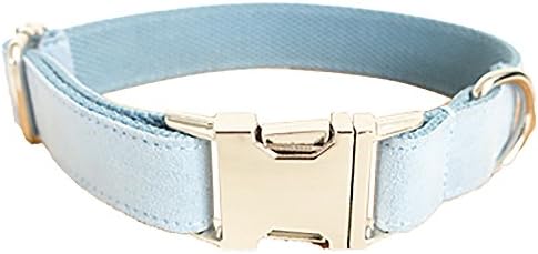Customized Dog Collar, Personalized Laser Engraved Aluminum Alloy Buckle – Name Phone Number ID Tags Adjustable Pet Accessories for Small Medium and Large Dog as Gift