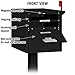 Roadside Mailbox, Black