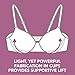 Olga Womens Luxury Lift Underwire brablack40dd, 2.4 Ounce