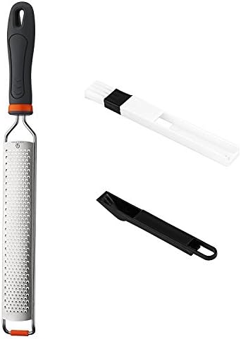 Cheese Grater Citrus Lemon Zester - 18/8 stainless steel - by Creative Lifestyles