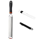 Cheese Grater & Citrus Lemon Zester - 18/8 stainless steel - by Creative Lifestyles