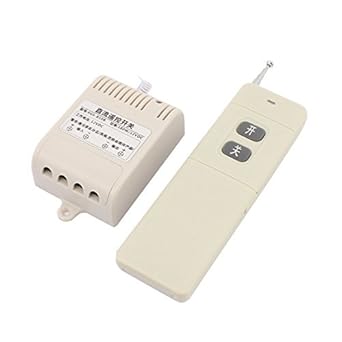 Interruptor de Control remoto inalámbrico Bomba de agua eDealMax 220V Solo Camino de alta potencia de