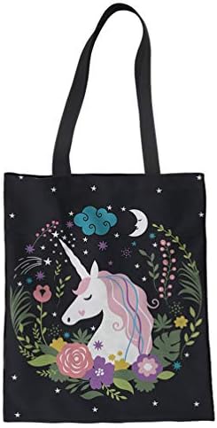 Mumeson Reusable Linen Tote Bags Digital Print Eco-friendly Shoulder Bags for Travel Outdoor Hiking Canvas Shopping Totes