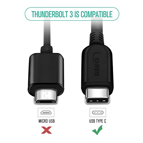 image for Nekteck USB-IF Certified(2-Pack) USB C to USB 3.0 Aluminum Adapter Thu