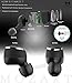 True Wireless Earbuds by [MOZART] / Bluetooth 4.2 Headphones / Noise Cancelling / HD Sound & Mic / Premium TWS Earphones with Memory Foam Tips, Leather Pouch, and Smart Charging Case