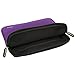 Evecase for Kids Tablet Sleeve Case, Slim Neoprene Briefcase w/ Handle & Accessory Pocket/ Ultra Portable Travel Carrying Pouch Cover - Purple