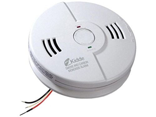 Kidde KN-COSM-IB AC Wire-In Combination Carbon Monoxide And Smoke Voice Alarm with Battery Backup