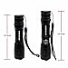 On The Way 900 Lumen Expedition Handheld Flashlight LED With Battery Charger, 18650 2800mAh Rechargeable Battery and Sleeve, AAA Battery Holder