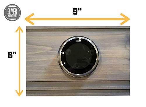 Nest Thermostat Wall Plate GREY, Decorative Wall Plate for Thermostat - Thumbnail 3