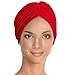 CoverYourHair Turban Head Wrap - Turbans for Women 12 Pack Bright Colors - Pretied Turbans - Stretchy Turban Hats - Turban Chemo