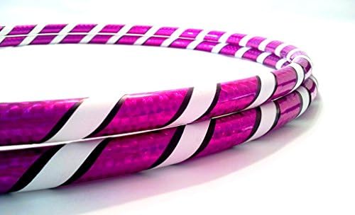 FITNESS Sale!!! Arm Mini Hula Hoop Pair Fuchsia Fire