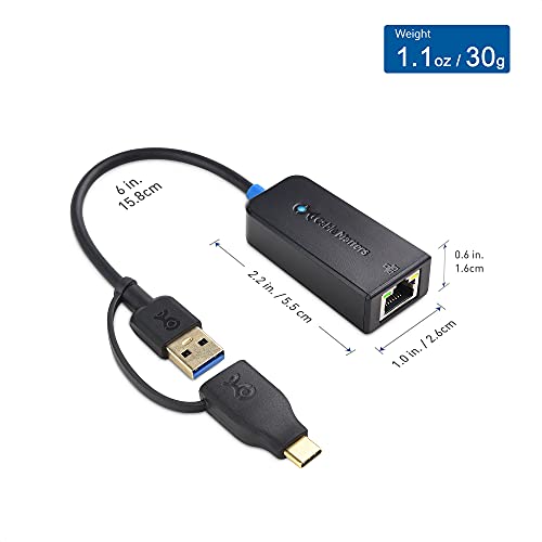 Cable Matters USB C to 2.5 Gigabit Adapter, USB to 2.5 Gigabit