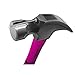 The Original Pink Box PB20HM Rip Claw Hammer with Magnetic Nail Holder, 20 oz., Pink